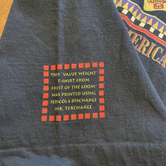 Vintage Mid-America Wholesale Shirt Mens XL Fruit of the Loom Promo 90s Tee - Picture 4 of 9